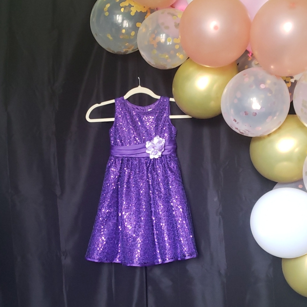 Youngland | Size 6 | Purple sequin dress